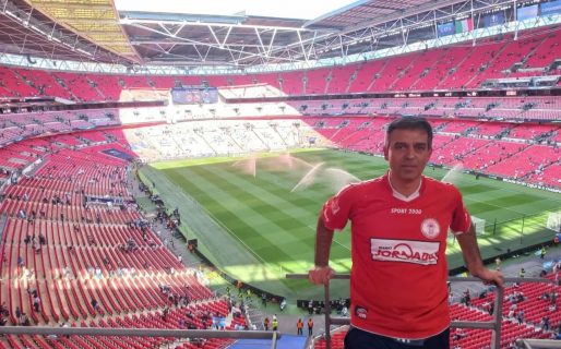 Un comodorense estuvo presente en La Finalissima junto a su familia