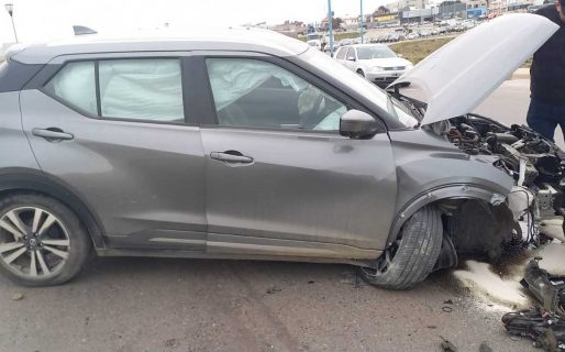 Se desvaneció, despistó e impactó contra pilotes de la Curva Tiburón