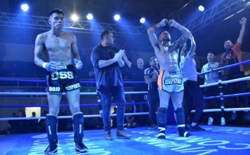 Luciano García se quedó con el título regional WKF ante su público