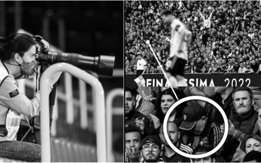 Sacó la foto “paranormal” de Maradona en Wembley y no puede creer lo que pasó: “Me volví loca”