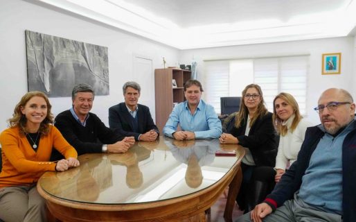 Juncos recibió la visita de Quetglas, Menna y Prat Gay