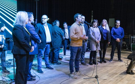 Luque acompañó a las iglesias evangélicas en el Día del Pentecostés