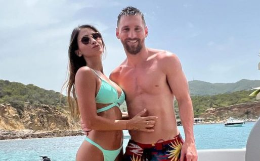 La primera foto del cumpleaños de Messi en Ibiza