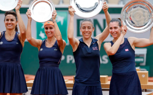 Gabriela Sabatini y Gisela Dulko perdieron en la final de Roland Garros
