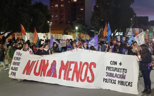 Una gran multitud de mujeres dijo presente por el Ni Una Menos