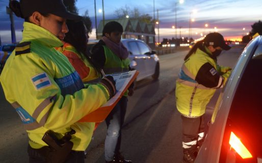 21 conductores dieron positivo de alcoholemia este fin de semana en Comodoro