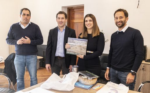 Luque se reunió con la nueva cónsul de Chile en Comodoro