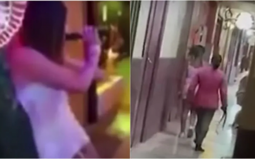 Polémica en redes por una madre que sacude a cintazos a su hija por salir sin permiso