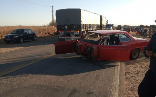 Viajó a Córdoba a comprar el auto de sus sueños y a las pocas horas chocó: destrucción total