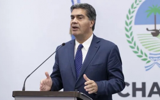 Capitanich protagonizó un insólito blooper mientras hablaba de las obras en Chaco