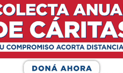 Cáritas lanzó su colecta anual bajo el lema “Tu compromiso acorta distancias” y pide decisiones urgentes para disminuir la pobreza