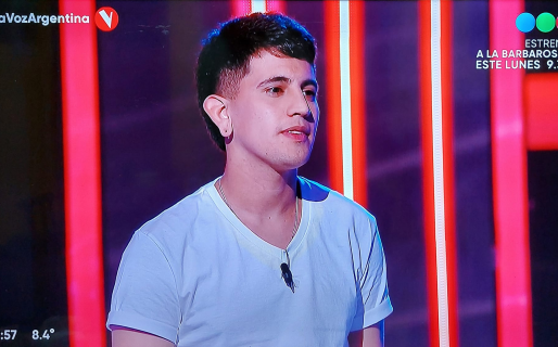 El chubutense que cautivó a los cuatro jurados en La Voz Argentina