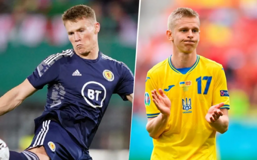 Ucrania y Escocia se enfrentan esta tarde en el partido pendiente para clasificar a Qatar 2022