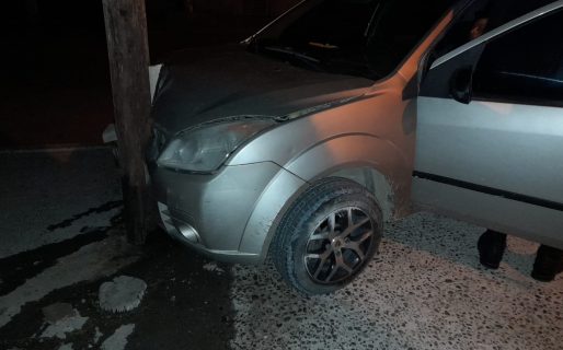 Chocó borracho y le secuestraron el auto