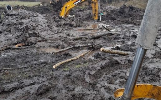 Pol Huisman: “La máquina se enterró realizando tareas para prevenir inundaciones aguas arriba”
