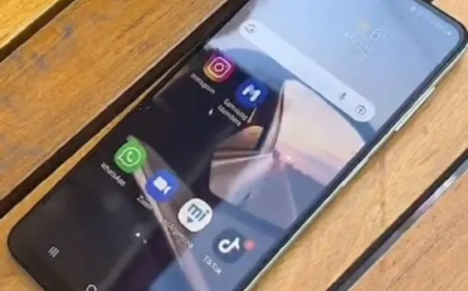 Se le rompió el táctil del celular y lleva un mouse a todos lados para poder usarlo