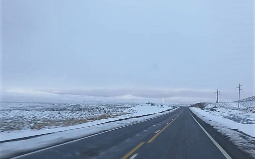 Solicitan extrema precaución en las rutas por calzadas resbaladizas y con escarcha