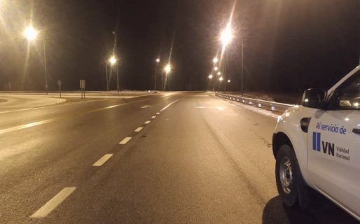 Humedad por distribución de sal en calzadas y banquinas: solicitan transitar con precaución