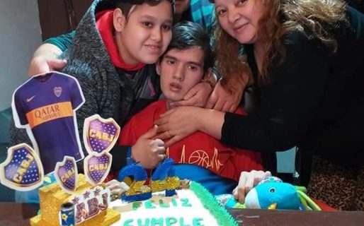 Falleció Gean: El joven comodorense que luchaba contra una parálisis cerebral
