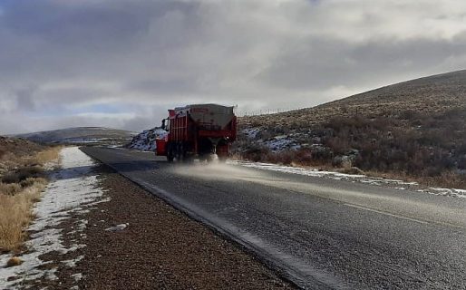 Solicitan precaución a los automovilistas que circulen por Ruta 25 y 40