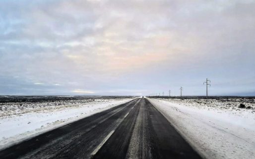 Continúan complicadas algunas rutas de la provincia por presencia de nieve y hielo