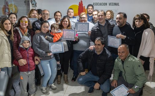 El municipio acompañó la asunción de vecinalistas de El Atardecer