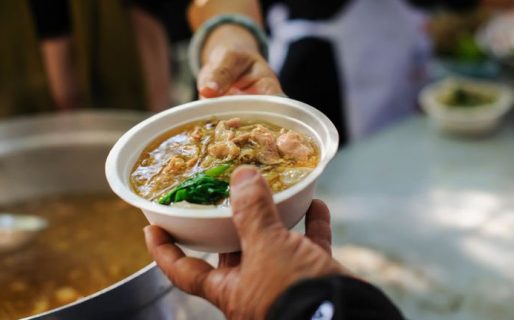 Vecinos del barrio Laprida realizaron una olla popular