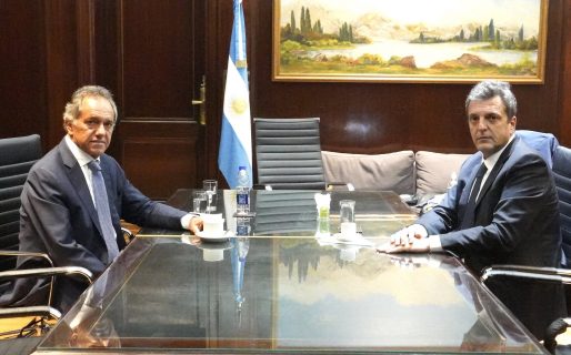 Sergio Massa se reunió con Daniel Scioli: “Esperamos satisfacer las expectativas con trabajo”