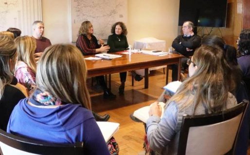 Grazzini encabezó una nueva reunión con el equipo Directivo del Ministerio