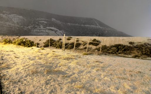 ¿Hasta cuándo se extiende la caída de nieve en Comodoro?