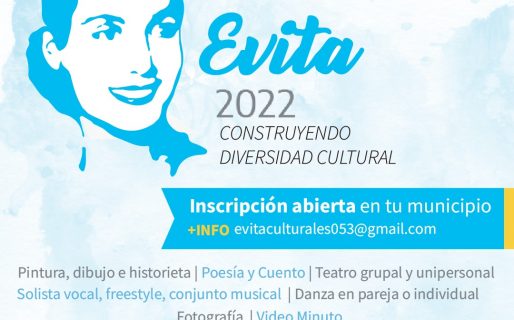 Chubut abrió la inscripción para los Juegos Culturales Evita 2022