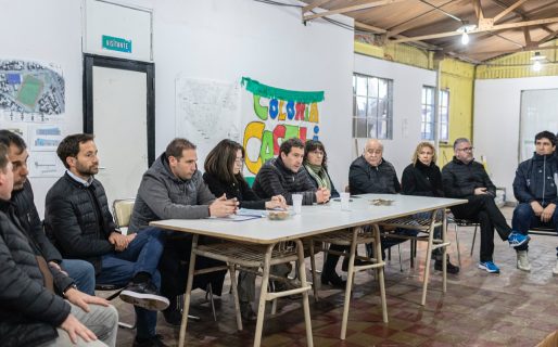 Luque fortalece la labor en terreno en los barrios comodorenses