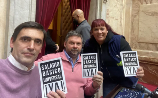 La Cámpora y los movimientos sociales impulsan un “Salario Básico Universal”