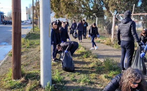 Se realizó en la ciudad una nueva jornada de plogging