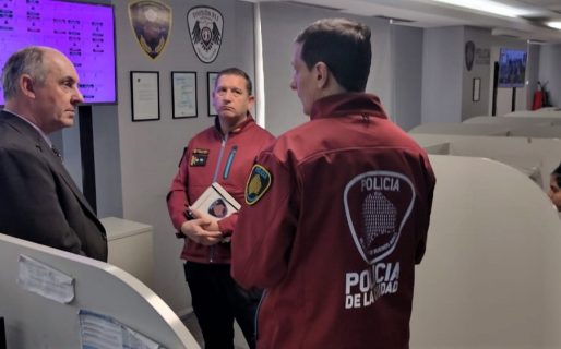 Miguel Castro se reunió con funcionarios nacionales para avanzar con la línea de Emergencias 911 en Chubut