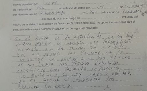 Comenzaron a labrar actas a comerciantes que no exponen los precios en vidrieras