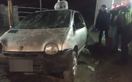 Se incendió un auto en el barrio Stella Maris