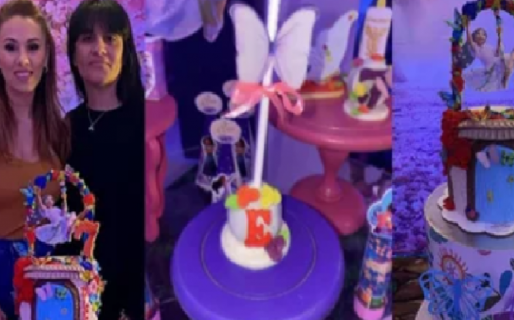 El noble gesto de Barby Silenzi: contrató a la mamá de “El Noba” para que haga la torta de cumpleaños de su hija