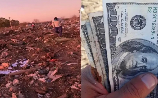 La enigmática carta hallada en el basural donde encontraron 75 mil dólares: Puede haber hasta un billón más