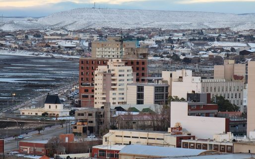 Se vienen días muy fríos en Comodoro y podría haber nuevas nevadas
