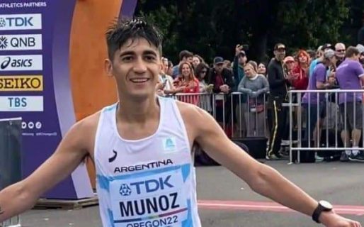 Histórica actuación del chubutense»Coco» Muñoz en la maratón del Mundial de Atletismo