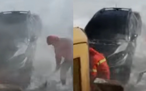 Rescataron a una familia que estuvo cuatro días varada dentro de una camioneta en medio de la Cordillera