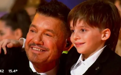 Marcelo Tinelli volvió a la TV acompañado por su hijo Lorenzo y Pablo Lescano