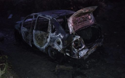 Se le incendió el auto cuando salía del trabajo