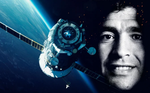 Pondrán en órbita el satélite de Diego Maradona
