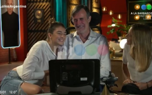 Margarita, la hija de Esteban Bullrich, cantó en La Voz Argentina con lenguaje de señas y emocionó al jurado