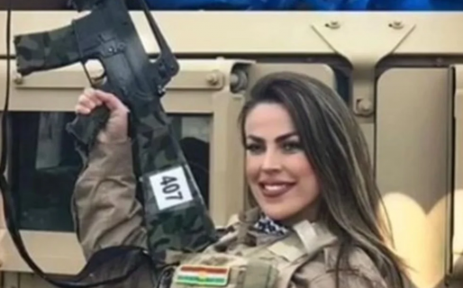 La modelo brasileña que se unió a las tropas ucranianas y fue asesinada por rusos