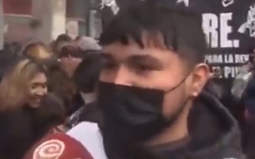 “Vengo para comer y joder un rato”, la desconcertante respuesta de un piquetero en plena marcha