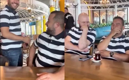 La inesperada reacción de un grupo de hombres al recibir el mismo regalo