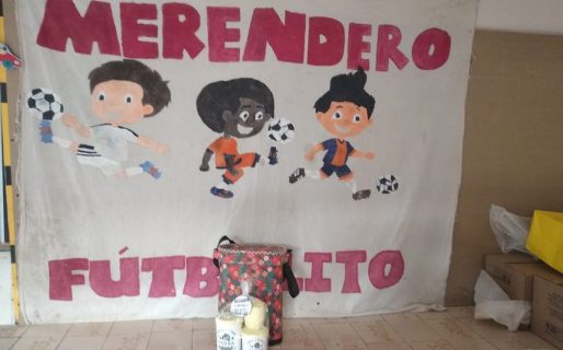 Merendero “El Fútbolito” realiza colecta solidaria por el Día de las infancias